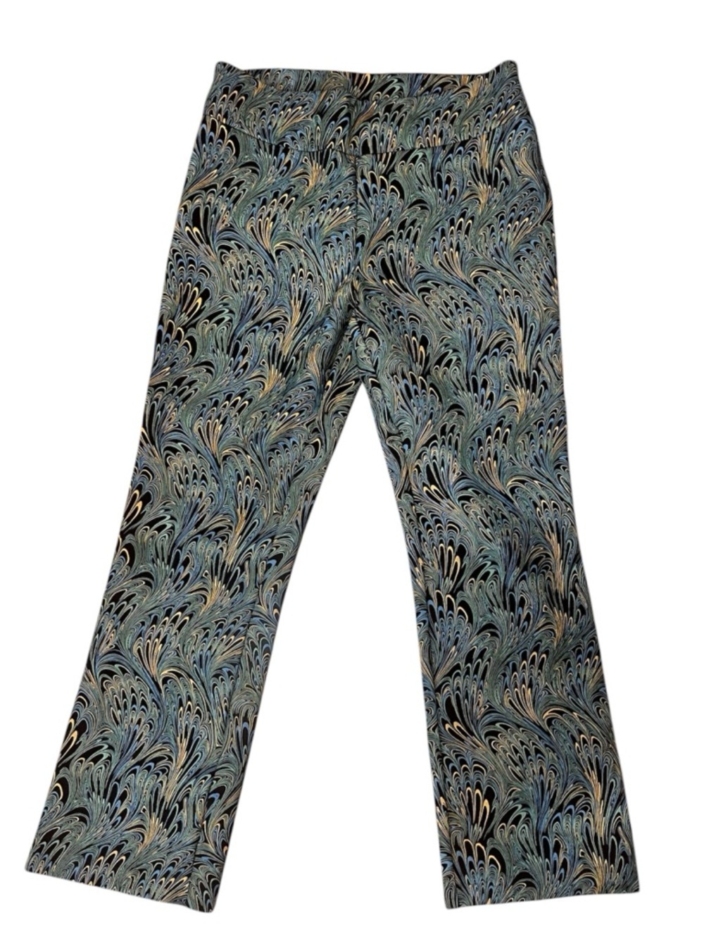 Soft Surroundings Colorful Design Yoga Pants  Sz PM